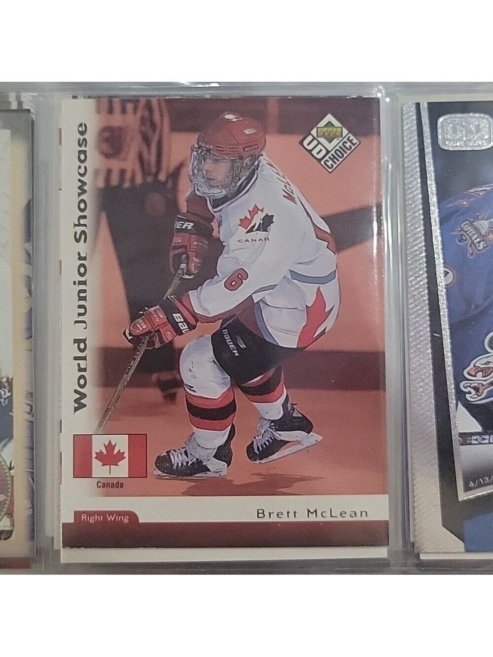 Brett McLean Hockey Card